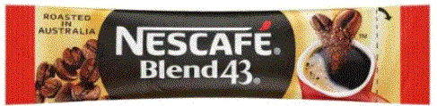 NESCAFE BLEND 43 COFFEE STICKS 1.7GM 1000pk