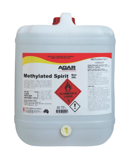 AGAR - METHYLATED SPIRIT 20L