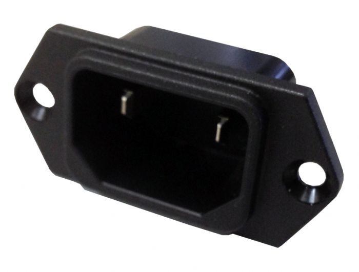 CLEANSTAR - MALE 2 PIN IEC POWER SOCKET FOR BACKPACK VACUUMS