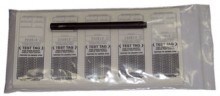 TEST &amp; TAG LABEL SRED X100 W/PEN - RED