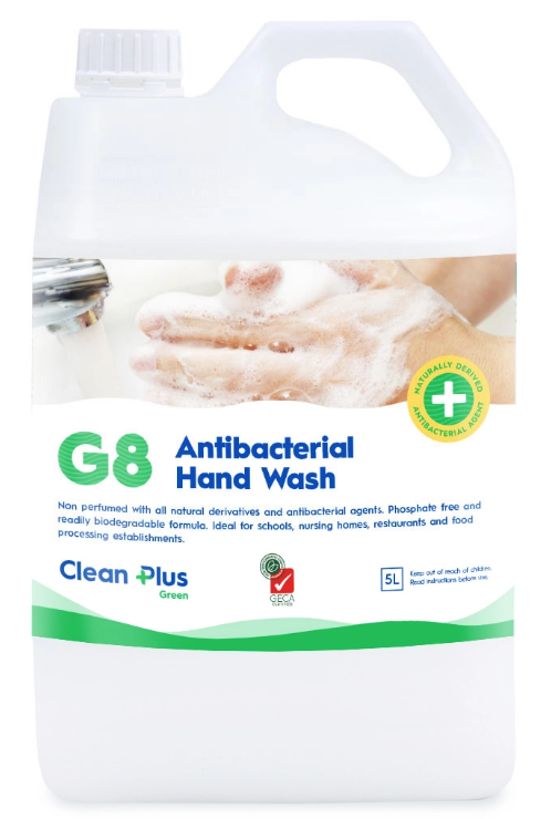 CLEANPLUS G8 – ANTIBACTERIAL HAND WASH - 5L