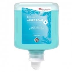 DEB REFRESH AZURE FOAM SOAP-1L PODS x6