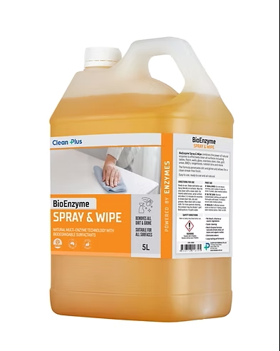 CLEAN PLUS - BIOENZYME SPRAY AND WIPE -5L
