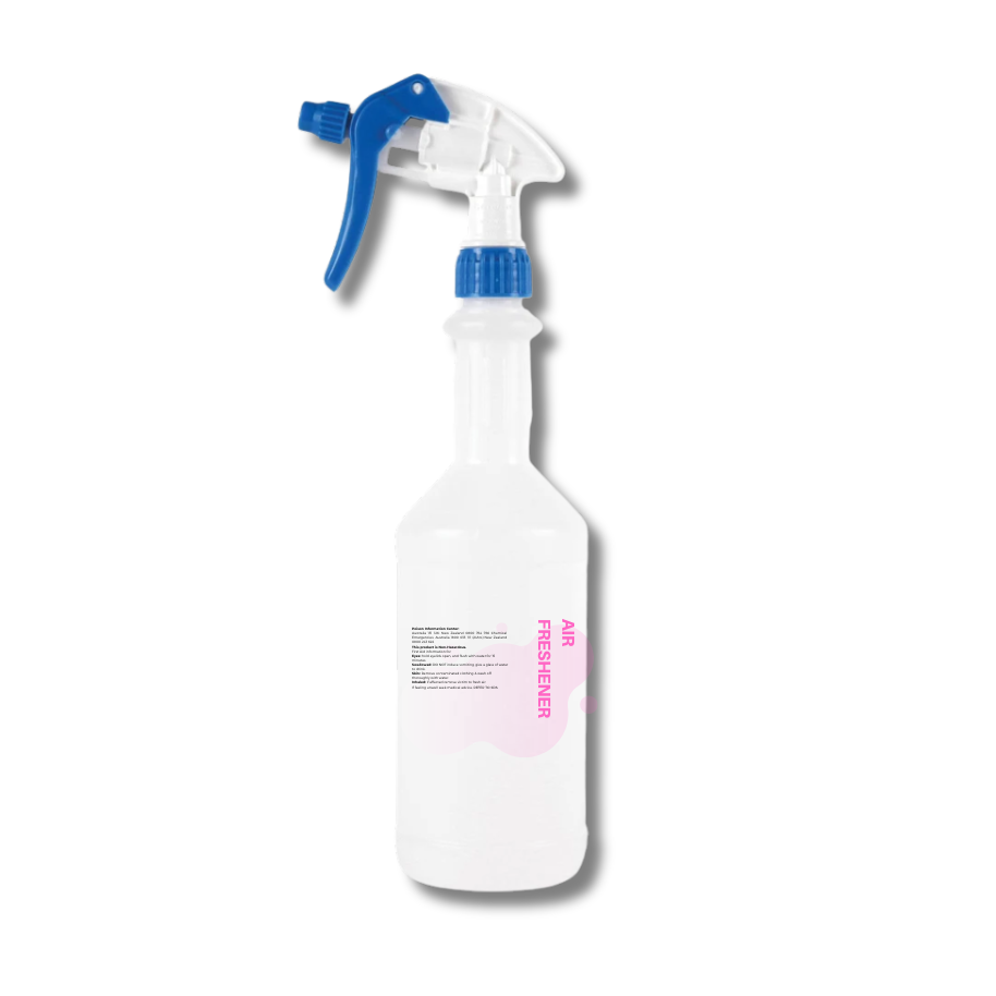 750ML LABELED  AIR FRESHENER CLEANER SPRAY BOTTLE WITH TRIGGER