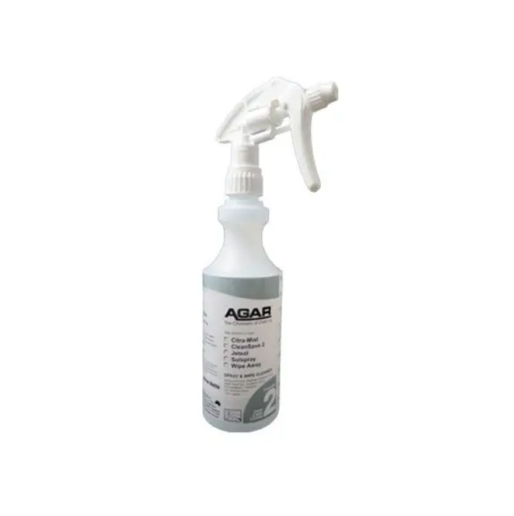 AGAR - BAC2WORK SCREEN PRINTED EMPTY BOTTLE 750ML FLIP TOP