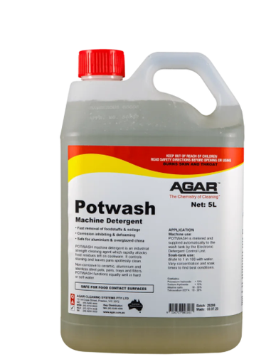 [POT5] AGAR - POTWASH 5L