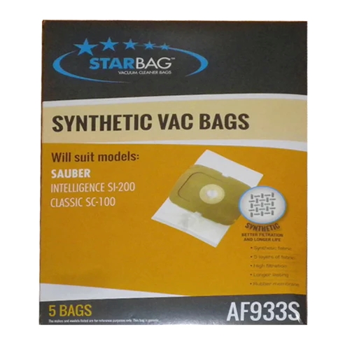 [AF933S] CLEANSTAR - VACBAGS  5PK SAUBERINT ELLIGENC
