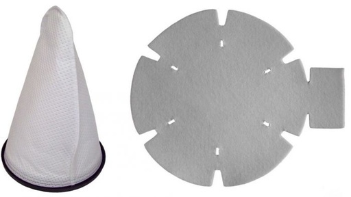 [FILTPAC] CLEANSTAR - PACVAC SUPERPRO 700 AND PRO SERIES I, II AND III BACKPACK CLOTH FILTER BAG AND DISC FILTER