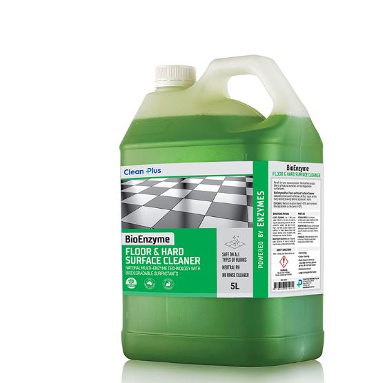 CLEAN PLUS - BIOENZYME FLOOR &amp; HARD SURFACE CLEANER -5L