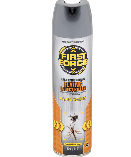 [115002421] FIRST FORCE FAST KNOCKDOWN FLYING INSECT KILLER SPRAY 300G