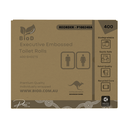 (INDIGENOUS OWNED)BIOD - EXECUTIVE EMBOSSED TOILET ROLLS 48/BOX  INDIVIDUALLY WRAPPED