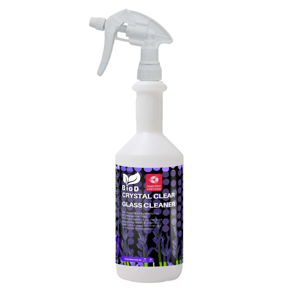 BIOD-CRYSTAL CLEAR GLASS CLEANER