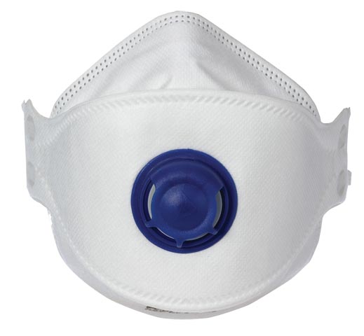 PROCHOICE HORIZONTAL FLAT FOLD P2 VALVED RESPIRATOR