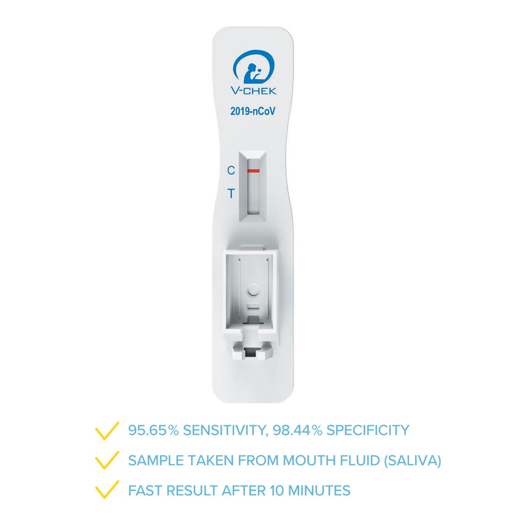 V-CHEK 2019-NCOV SALIVA RAPID TEST (LOLLIPOP TEST)