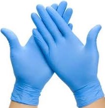 APOLLOBLUE NITRILE BLUE POWDER FREE EXAMINATION GLOVES