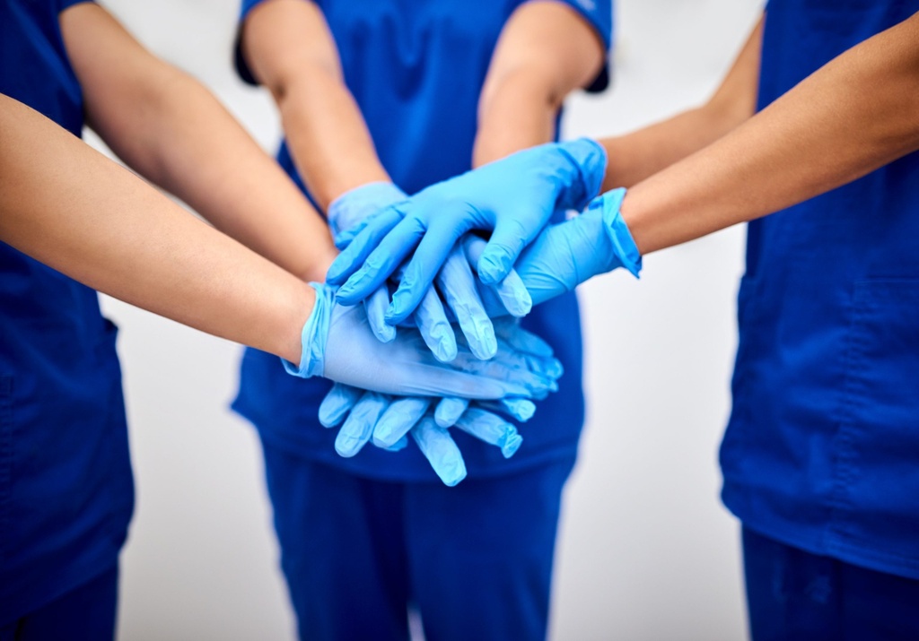 APOLLOBLUE NITRILE BLUE POWDER FREE EXAMINATION GLOVES