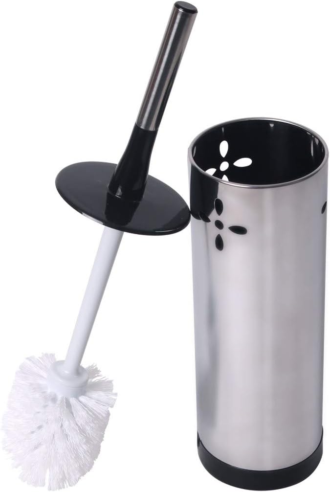 SABCO-STAINLESS STEEL TOILET BRUSH &amp; ROLL HOLDER SET