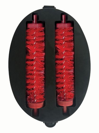 HANDSWEEPER WITH DUAL ROLLERS