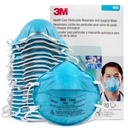 3M 1860 BLUE CUPPED PARTICULATE RESPIRATOR &amp; SURGICAL MASK