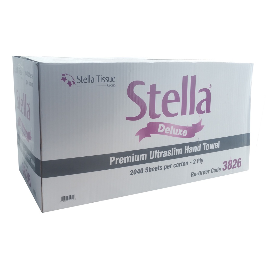 STELLA DELUXE 2PLY 2040SHT ULTRAFOLD - 12 PACKS/CTN