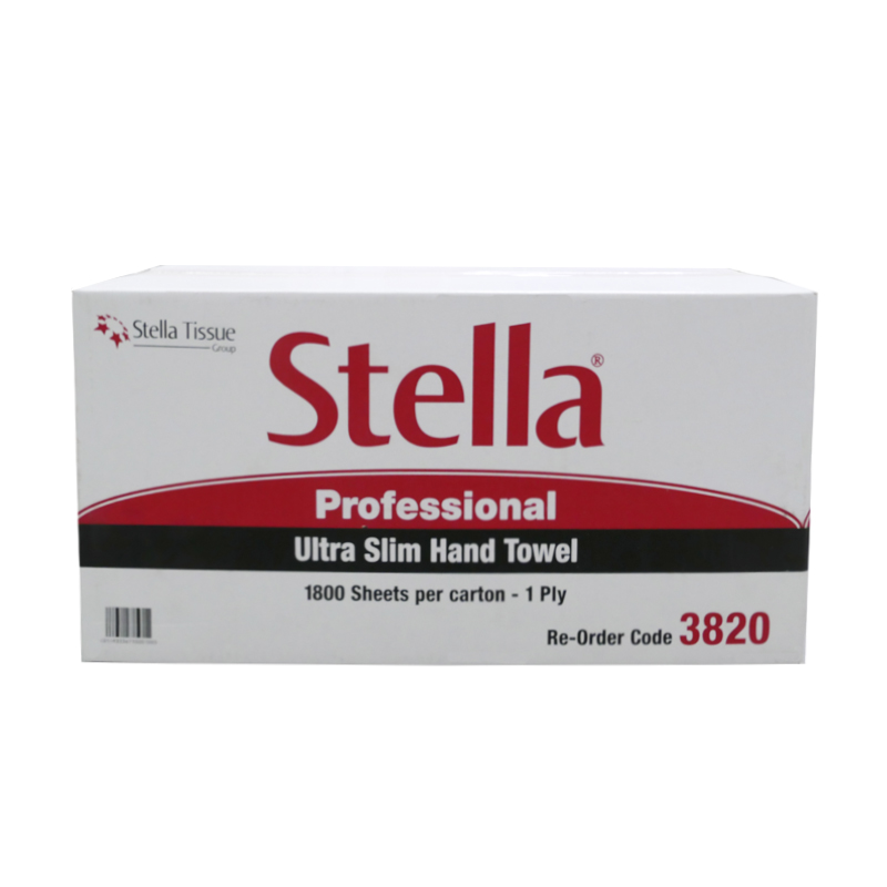STELLA PROFESSIONAL 1PLY 1800SHT ULTRAFOLD - 12 PACKS/CTN