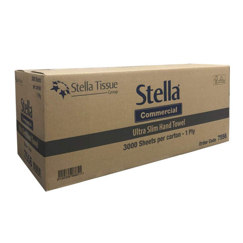 STELLA COMMERICAL 1PLY 3000SHT RECYCLED ULTRAFOLD - 20 PACKS/CTN