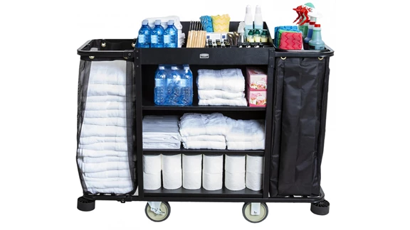 PROFESSIONAL LIGHT HOUSEKEEPING CART