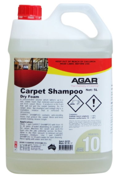 AGAR - CARPET SHAMPOO 5L