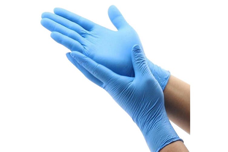 BLUE POWDER FREE SMALL VINYL FREE GLOVE