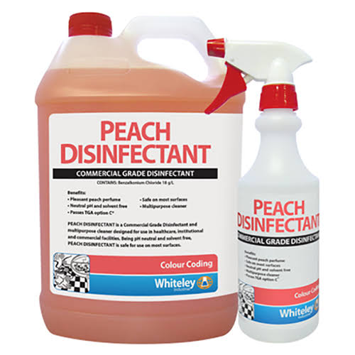 WHITELEY - PEACH DISINFECTANT 5L