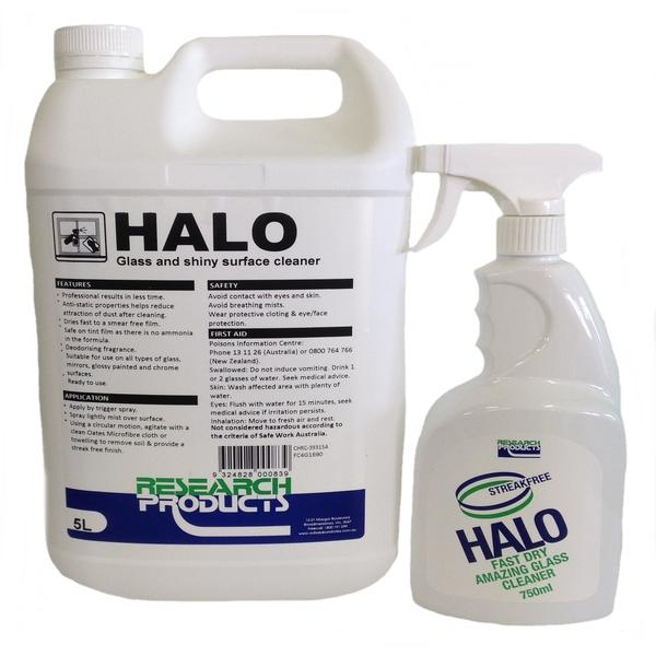 CHRC-39315A HALO FAST DRY GLASS CLEANER 5L
