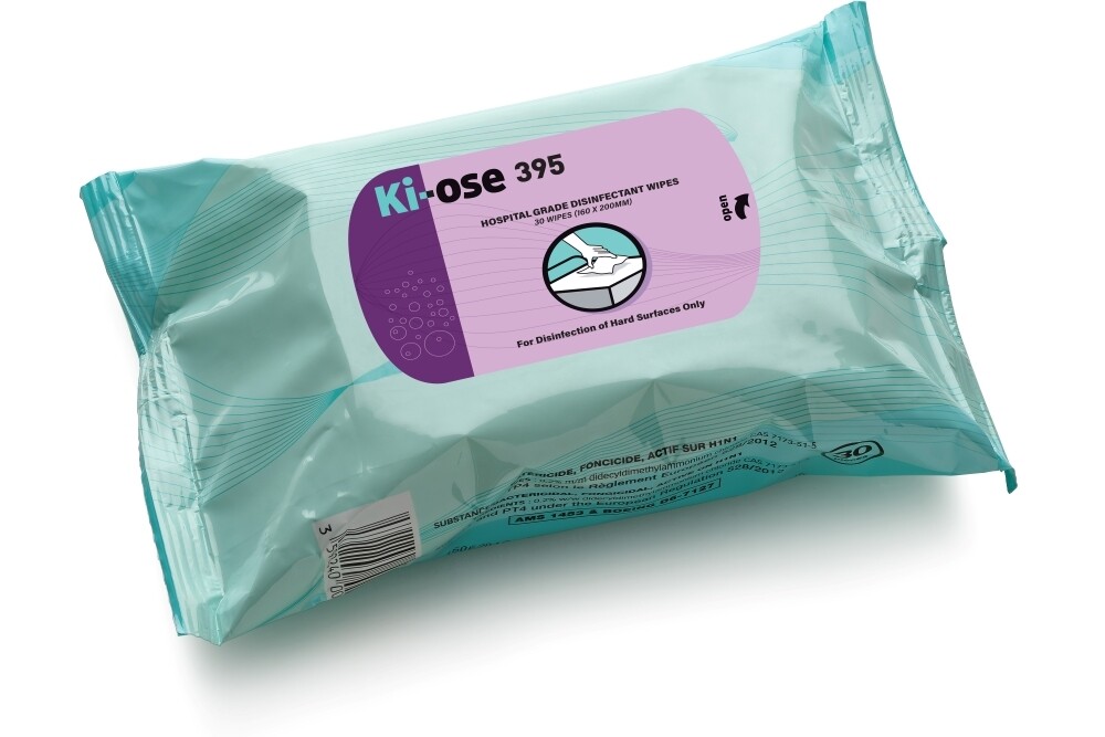 KI-OSE 395 SURFACE DISINFECTANT WIPES - 30WIPE