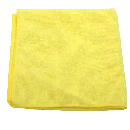 SHINE MICROFIBER CLOTH TOWEL YELLOW