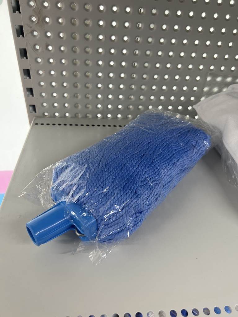 BLUE MICROFIBER YARN MOP HEAD