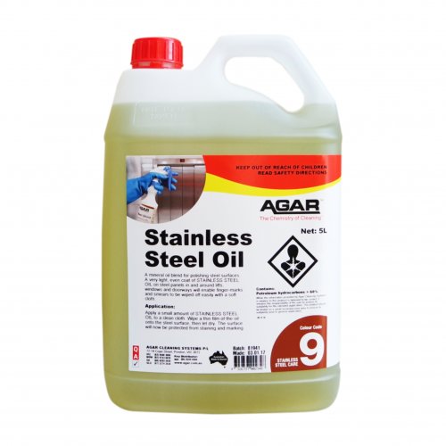 AGAR - STAINLESS STEEL OIL 5L