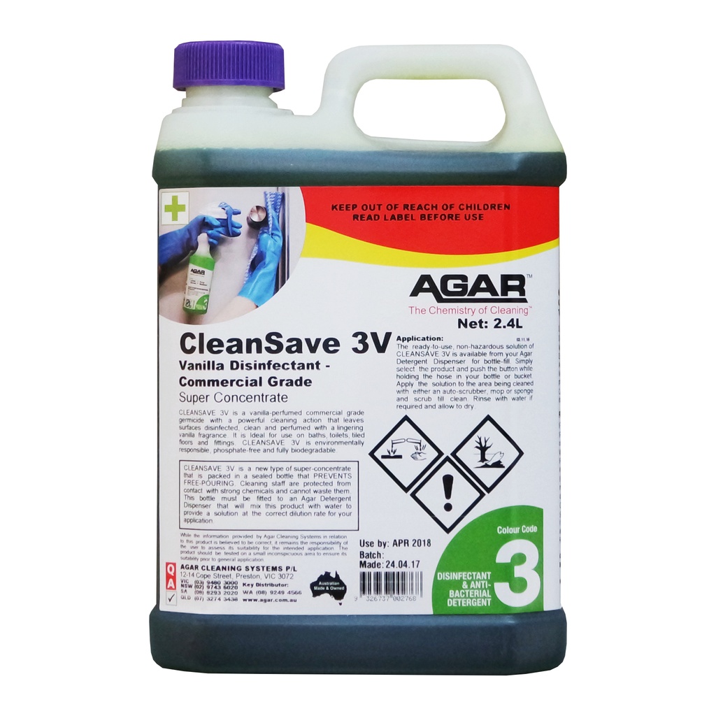 AGAR - CLEANSAVE 3V  2.4L