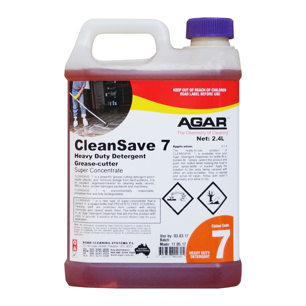 AGAR - CLEANSAVE 7 2.4L