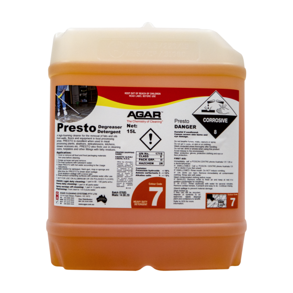 AGAR - PRESTO 20L