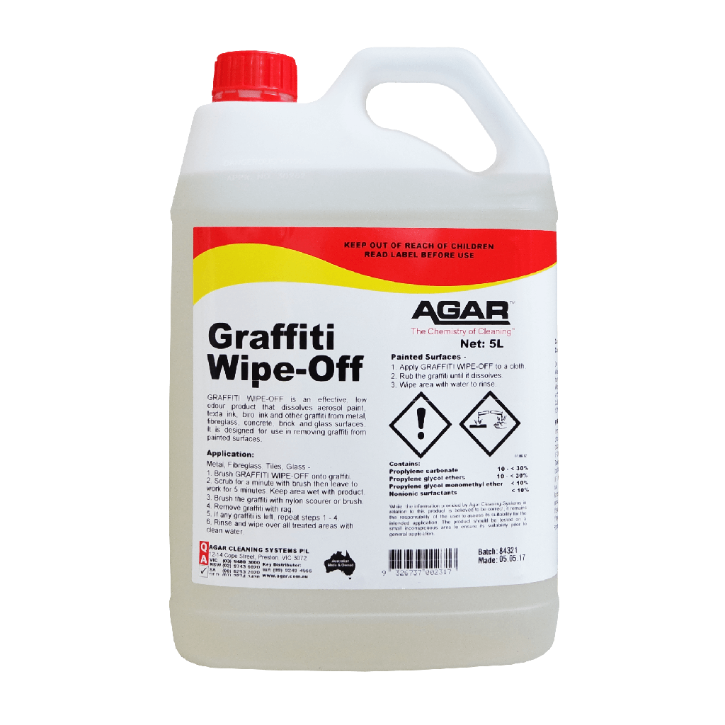 AGAR - GRAFFITI WIPE-OFF 5L