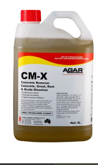 AGAR - CM-X CONCRETE REMOVER 5L
