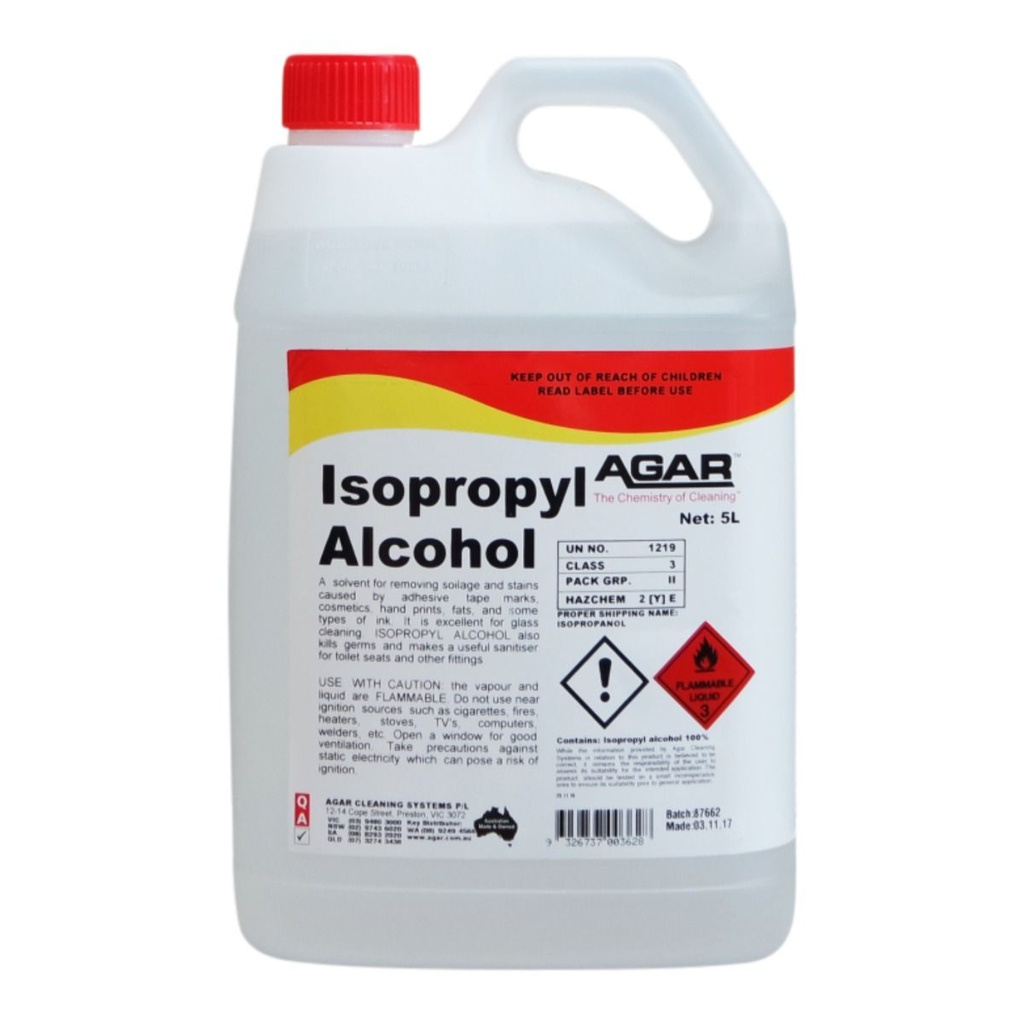 AGAR - ISOPROPYL ALCOHOL 5L