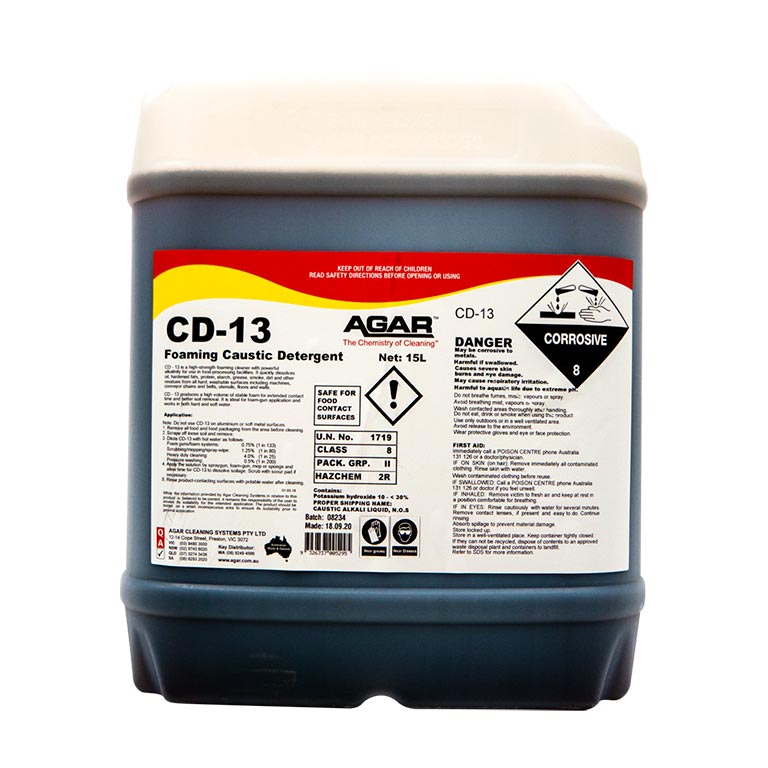 AGAR - CD-13 DETERGENT 15L