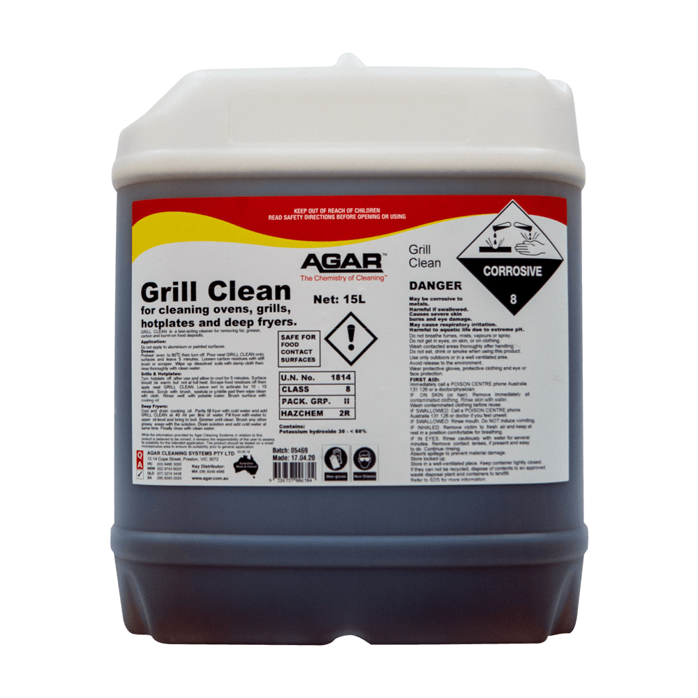 AGAR - GRILL CLEAN 15L