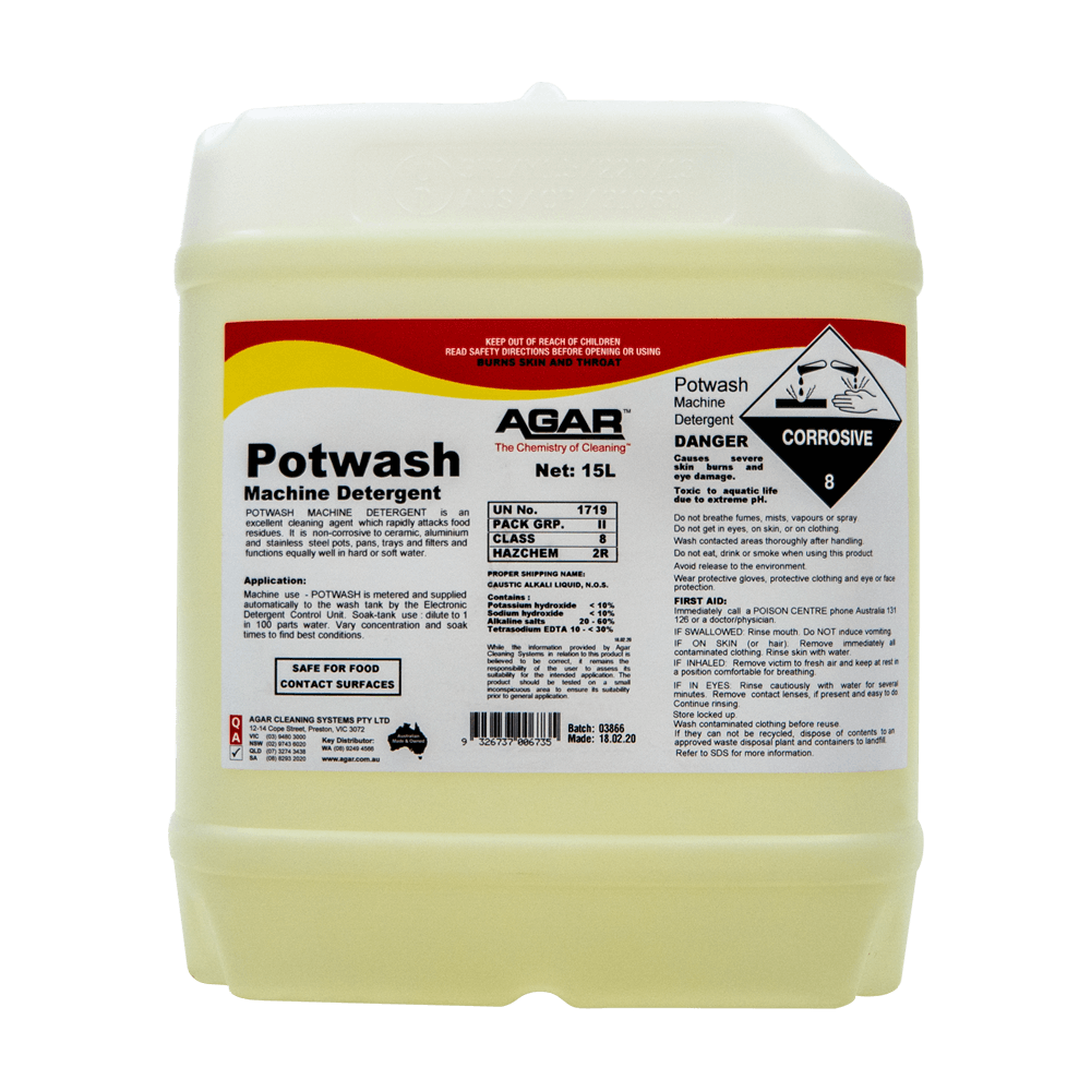 AGAR - POTWASH 15L