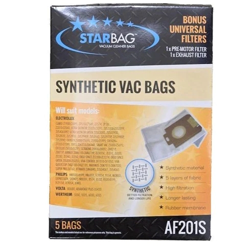 CLEANSTAR - VACBAG SYNTH E'LUX EXCELL-5PK