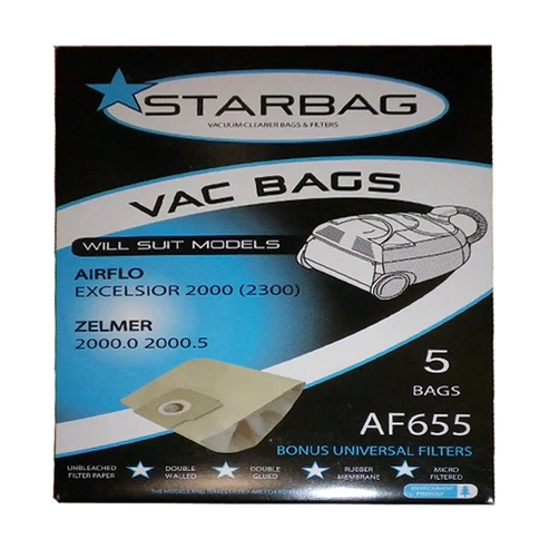 CLEANSTAR - VACBAG 5PK EXCEL SIOR (VS153)