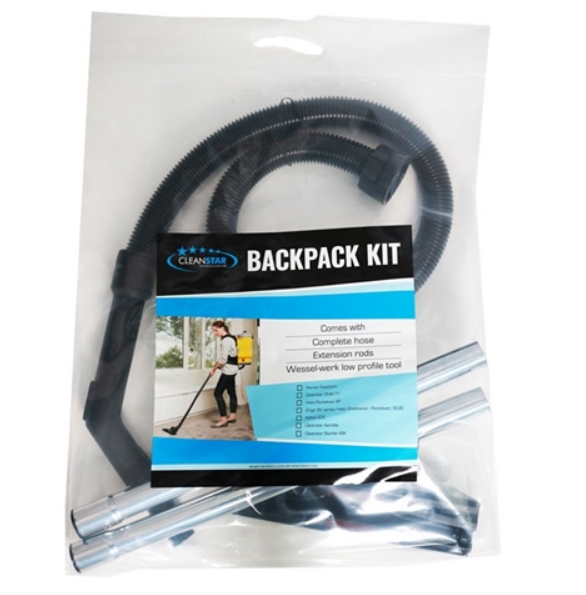 CLEANSTAR - CLEANSTAR - BACKPACK KIT (HOSE, RODS AND FLOOR TOOL KIT (BPKIT) - BPKIT-GD5