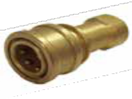 CLEANSTAR CARPET EXTRACTION CONNECTORS -BRASS CONNECTORS  1/4” FEMALE