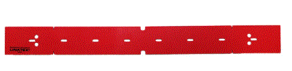 [VMIRA-KIT0056] CLEANSTAR - FRONT &amp; REAR SQUEEGEE BLADE - LYNATEX FOR MIRA