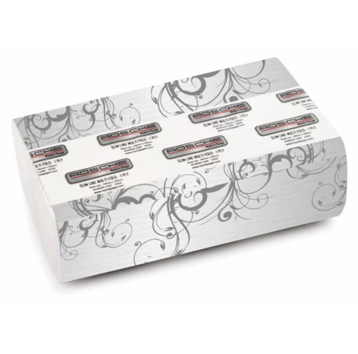 ROSCHE "CLASSIC" MULTIFOLD 250'S = 4000'S - 16 ROLLS/CTN